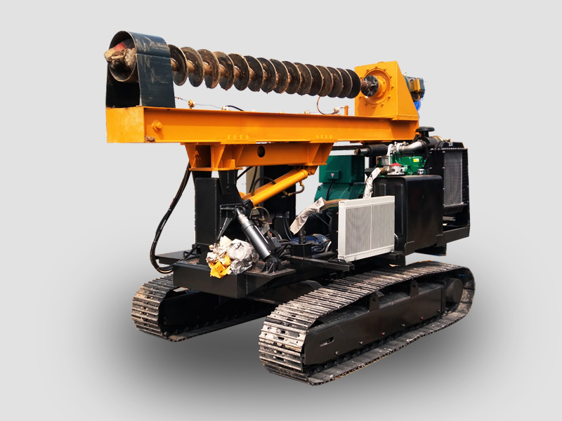 履帶光伏打樁機