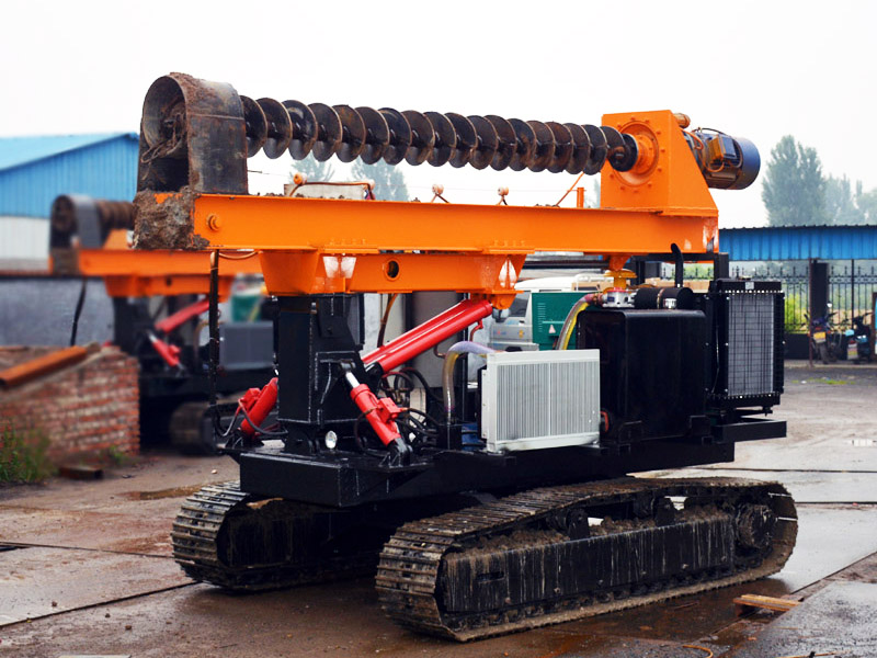 履帶光伏打樁機