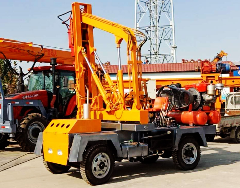 小四輪打拔鉆一體（小空壓機）