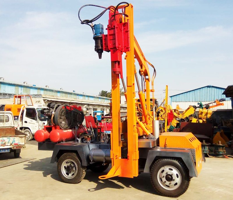 小四輪打拔鉆一體（小空壓機）