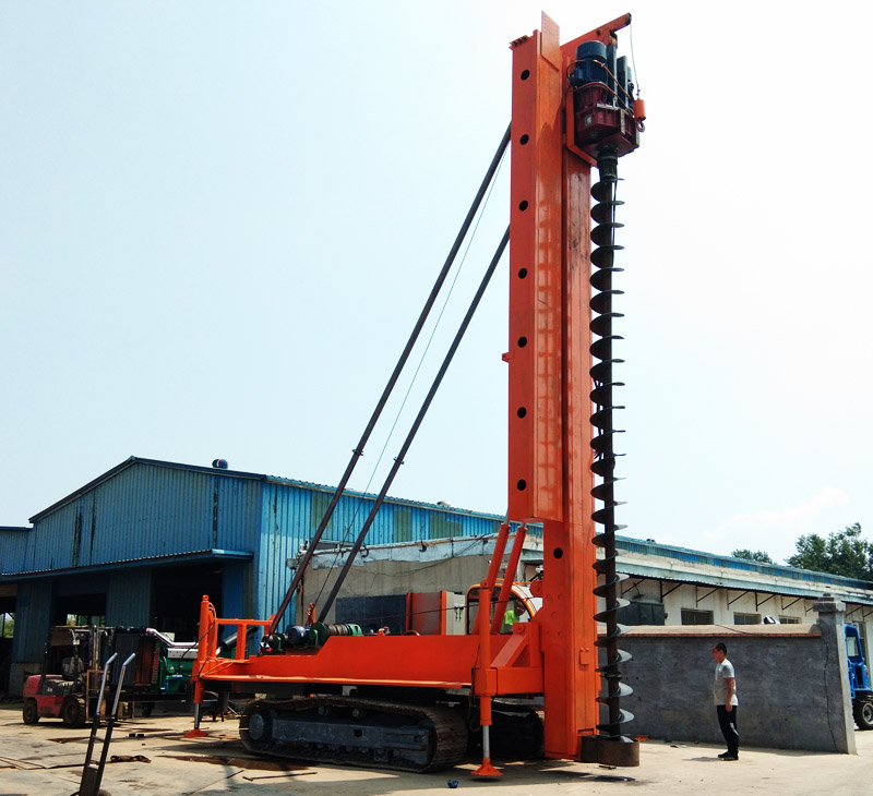 長螺旋打樁機
