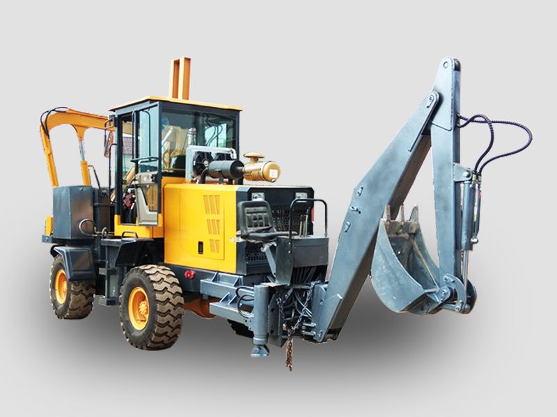 挖打一體護欄樁機