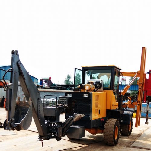 挖打一體護欄樁機