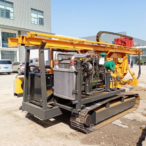 履帶光伏打樁機